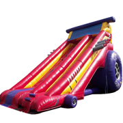 inflatable aqua slide